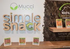 Simple snack was rebranded to give it a more earthy and natural feel. The film is plastic free. Mucci Farms won the PMA Award for Best Sustainable Packaging.